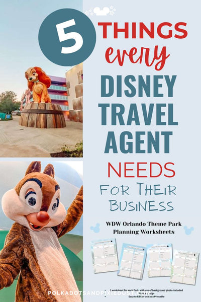 things disney travel agents need for their business
