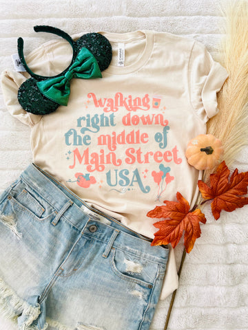 Disney Main Street USA  Shirt