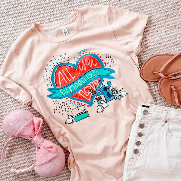 Stitch Shirt all you need is love