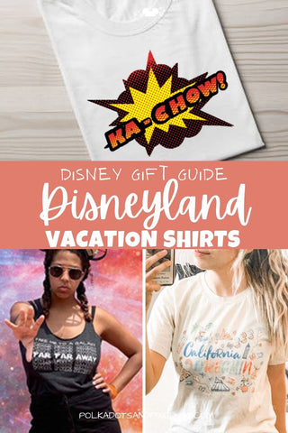 Disneyland Vacation Shirts for the whole family. By Polka Dot Pixie Shop