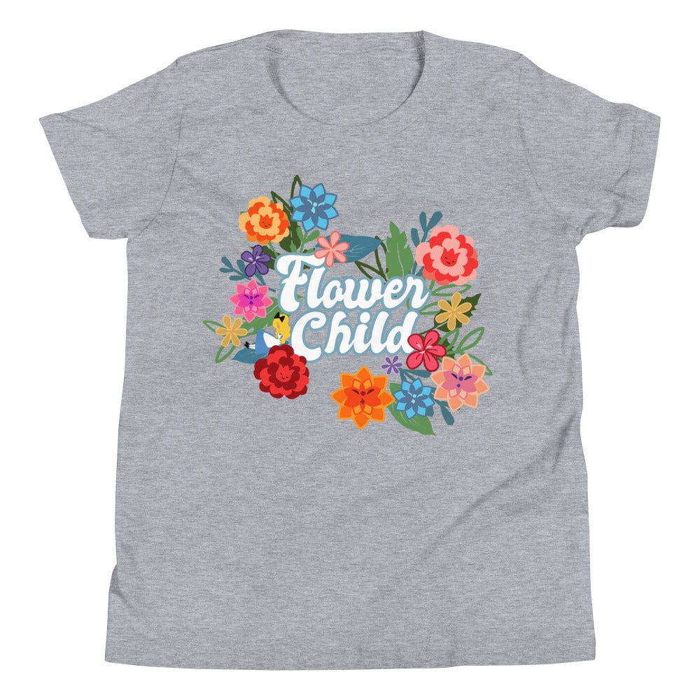 Flower Child Kids T Shirt Alice Flower And Garden Disney Kids T Shirt Polka Dot Pixie Shop