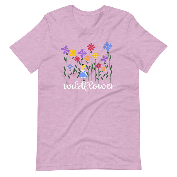 Alice in Wonderland Wildflower Disney T-Shirt Flower and Garden – Polka ...