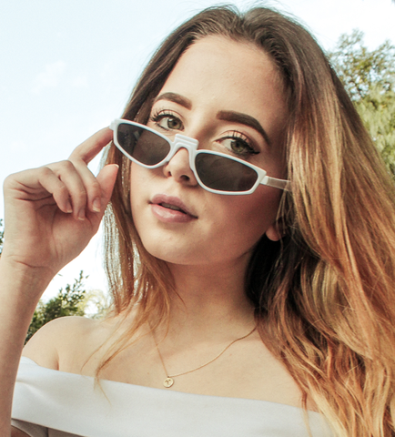 White Sunglasses