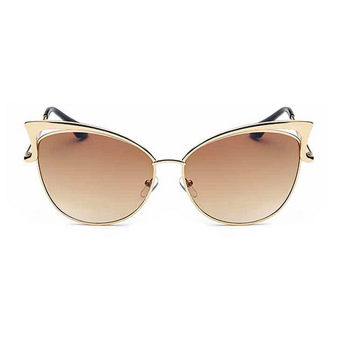 The Angel Wing Sunglasses Brown - Youthly Labs