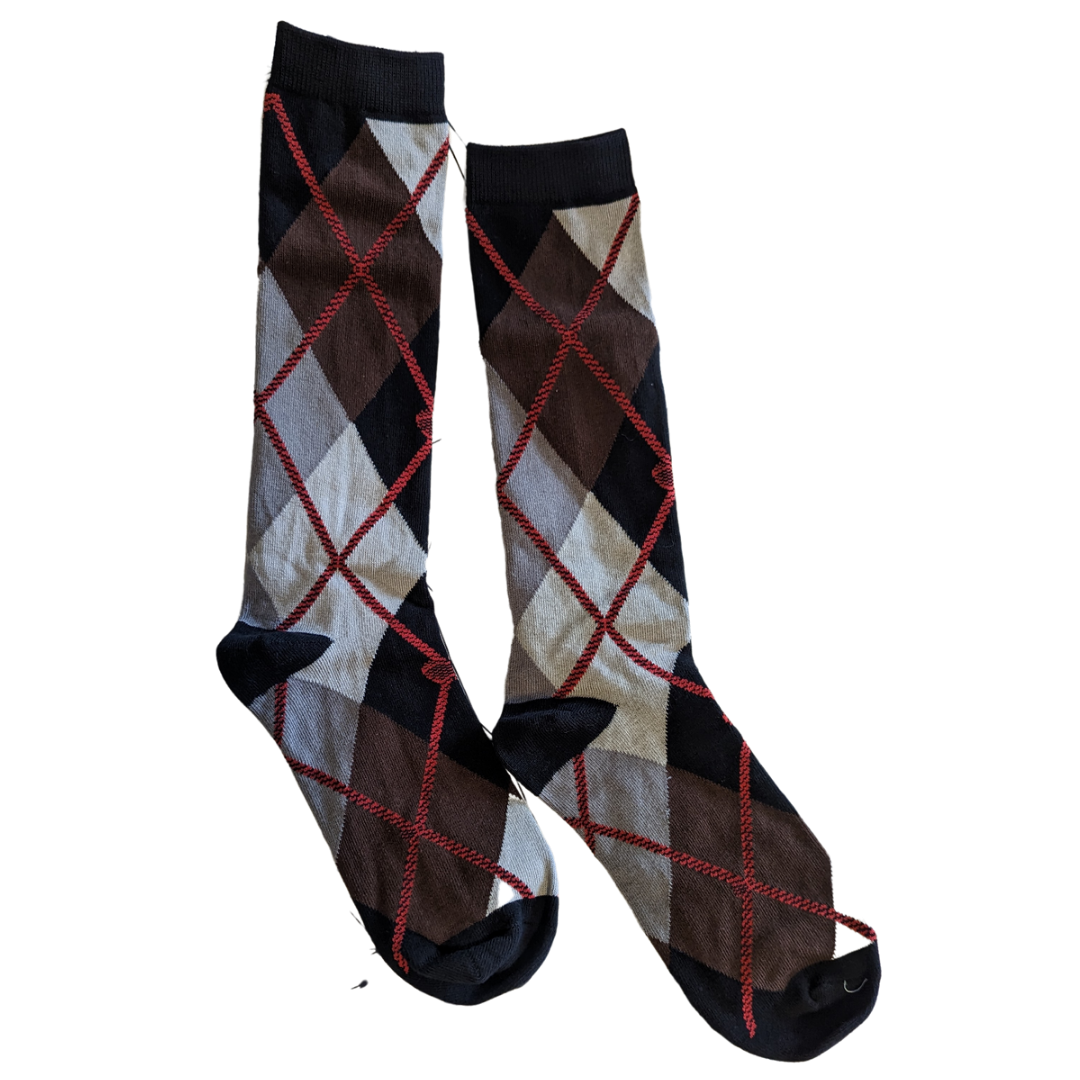 KNEE SOCKS – SHIBARI ARGYLE