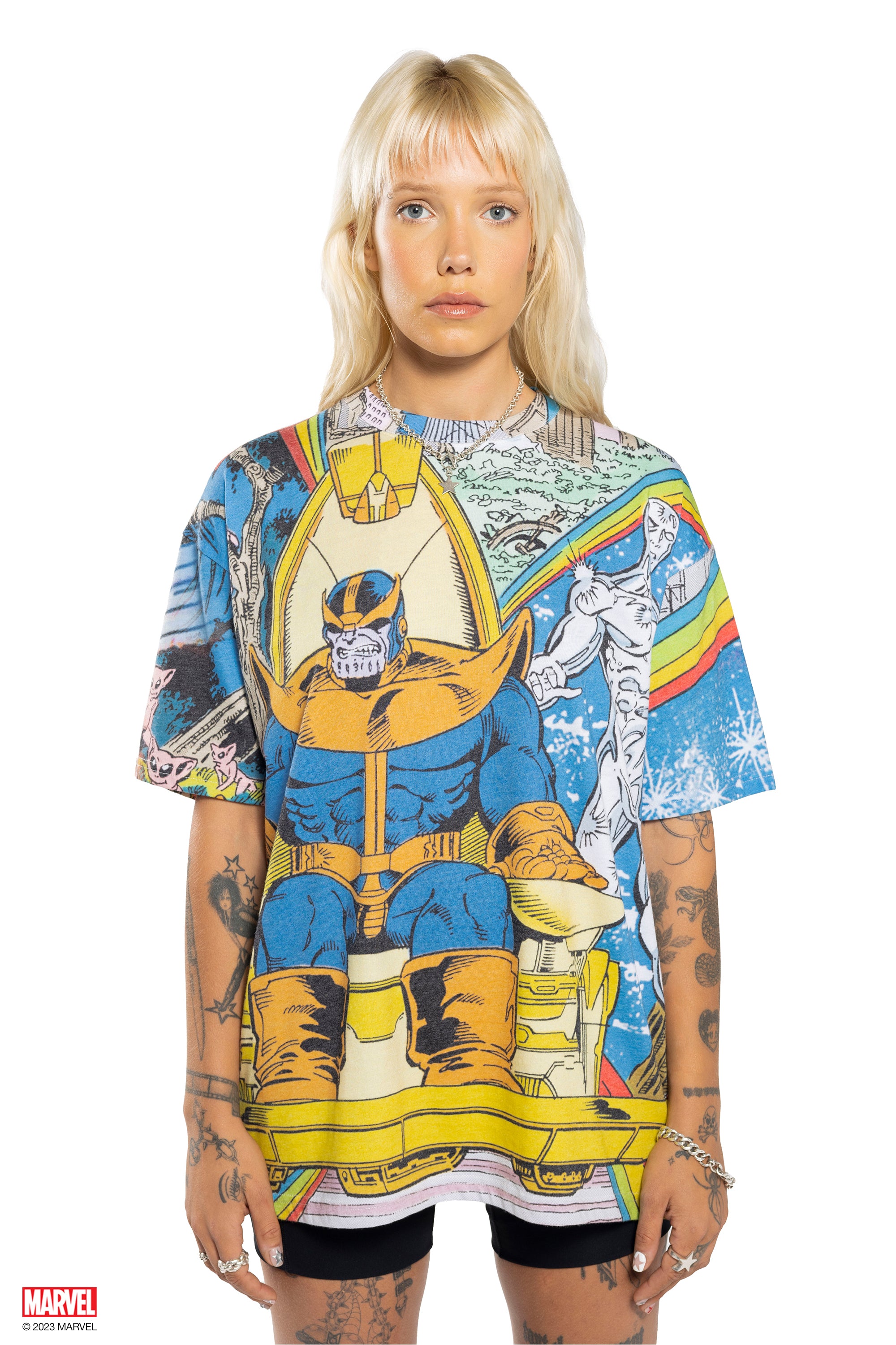 TF x Tee Man - Marvel Teddy Fresh Iron Comic