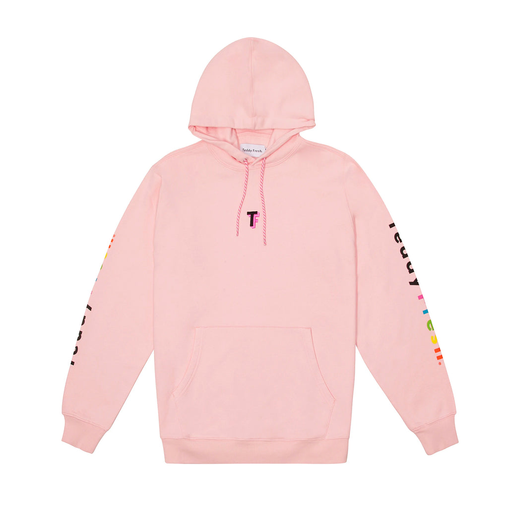 tf hoodie pink and blue