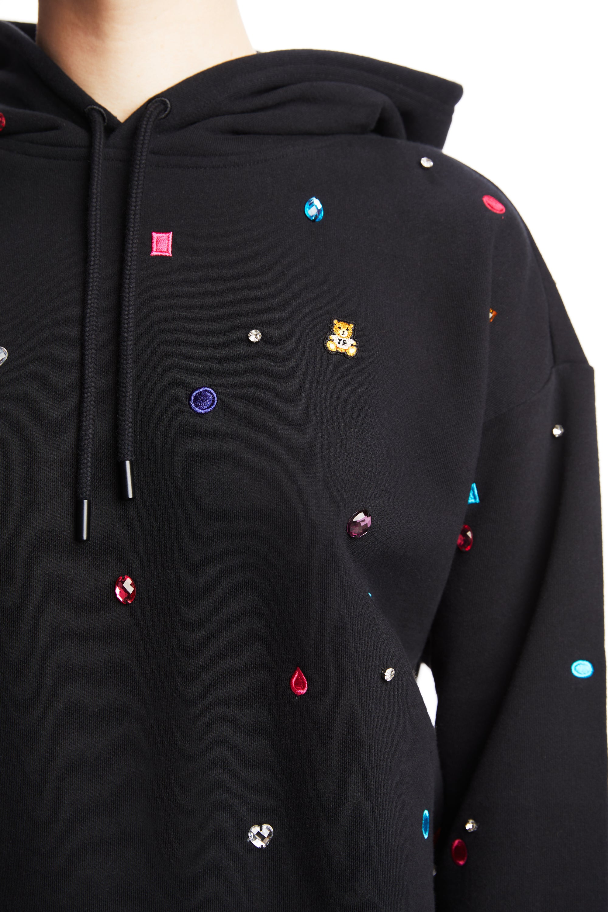 teddy fresh patchwork quilted hoodie｜TikTok Search