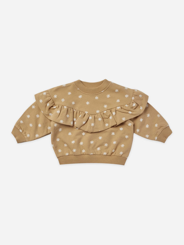 Ruffle Fleece Sweatshirt | Daisy