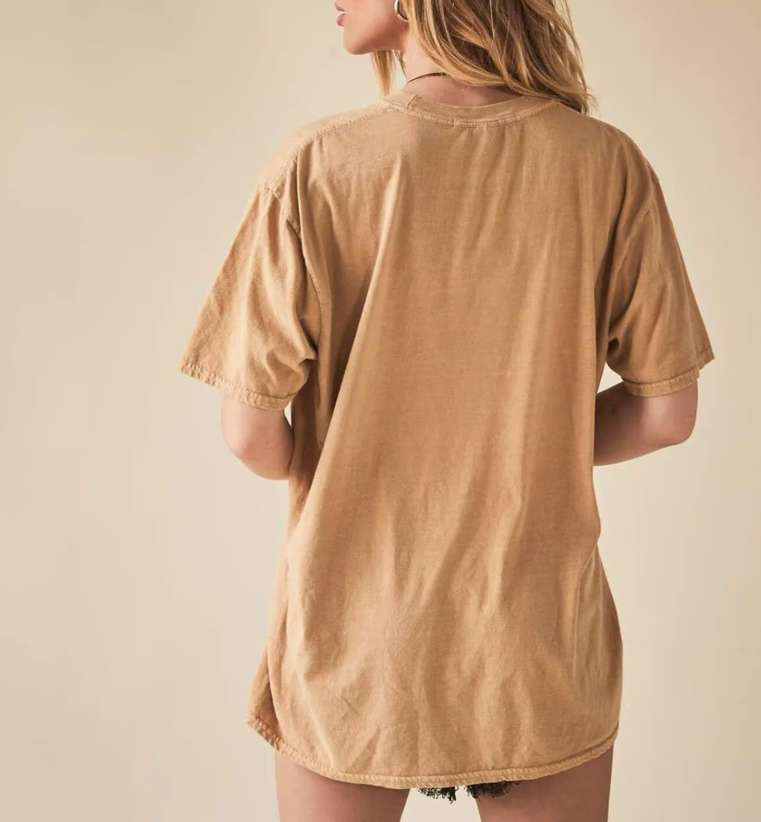 This is how we roll oversized tee
