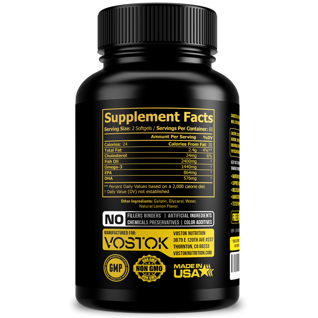 Omega-3 Fish Oil - Vostok