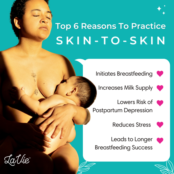 The Top 6 ways skin-to-skin boosts breastfeeding success for new moms