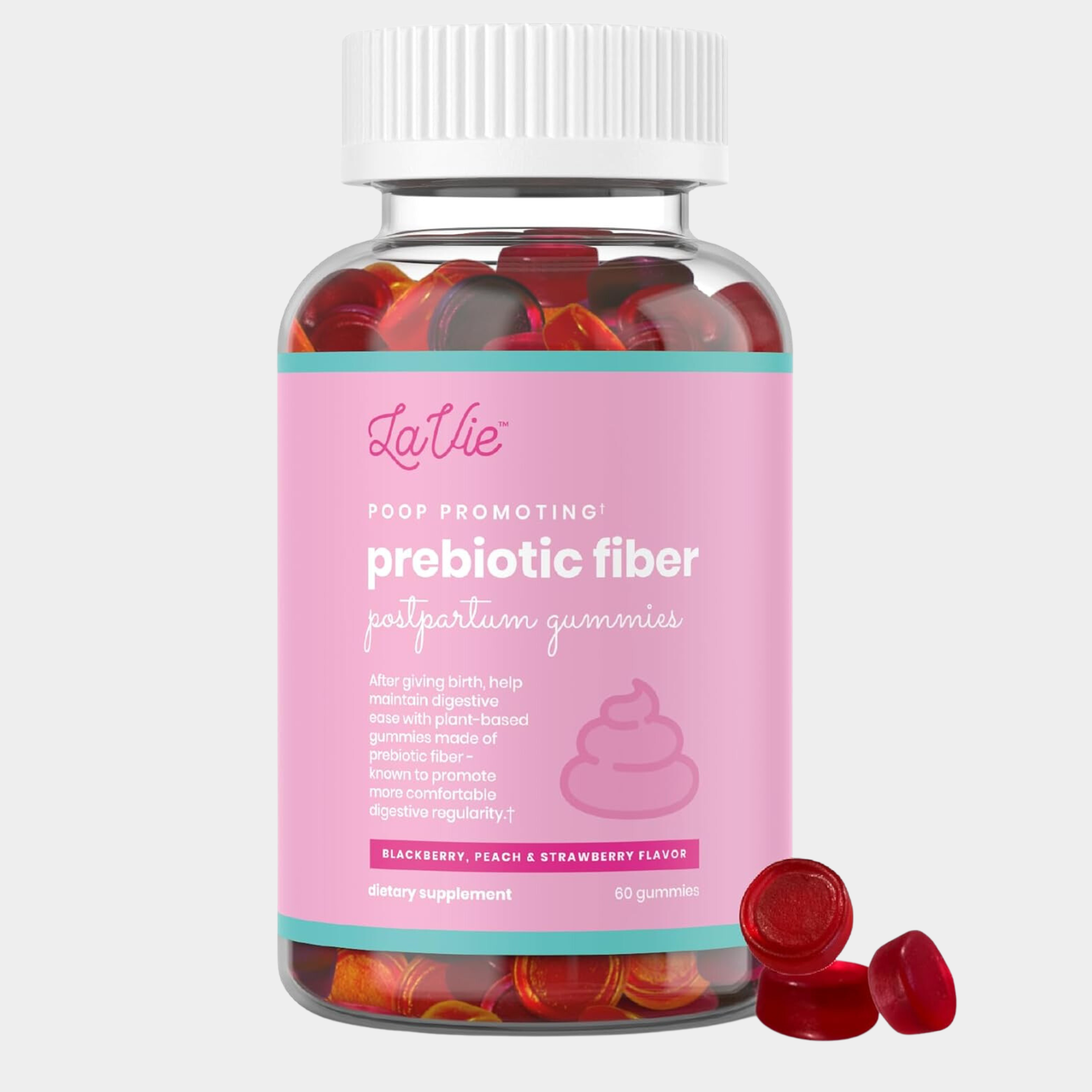 Prebiotic Fiber Gummies for Women 60 Count - LaVie Mom product image