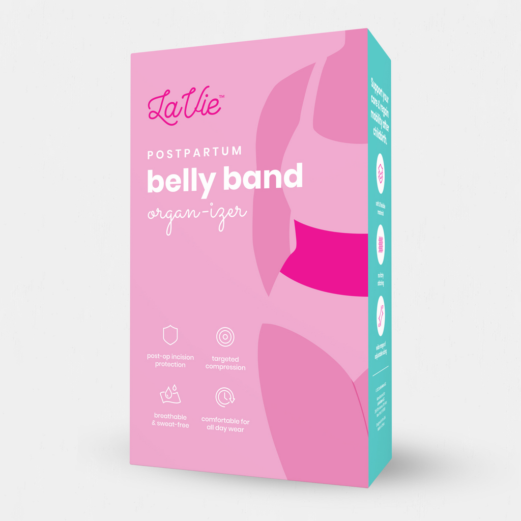 How To Use LaVie's Postpartum Belly Band – LaVie Mom