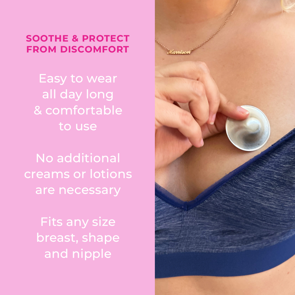 Painful Nipples From Breastfeeding? Try SILVERETTE Nursing Cups - The  Natural Parent Magazine