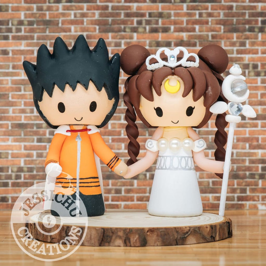 Amazoncom Cake Topper Wedding Couples Toys Doll Mr and Mrs Cake Topper  Anime Couples Anime Bride And Groom Cake Topper Cute Cartoon Couples Cake  Topper Bride To Be Cake Topper Funny Custom