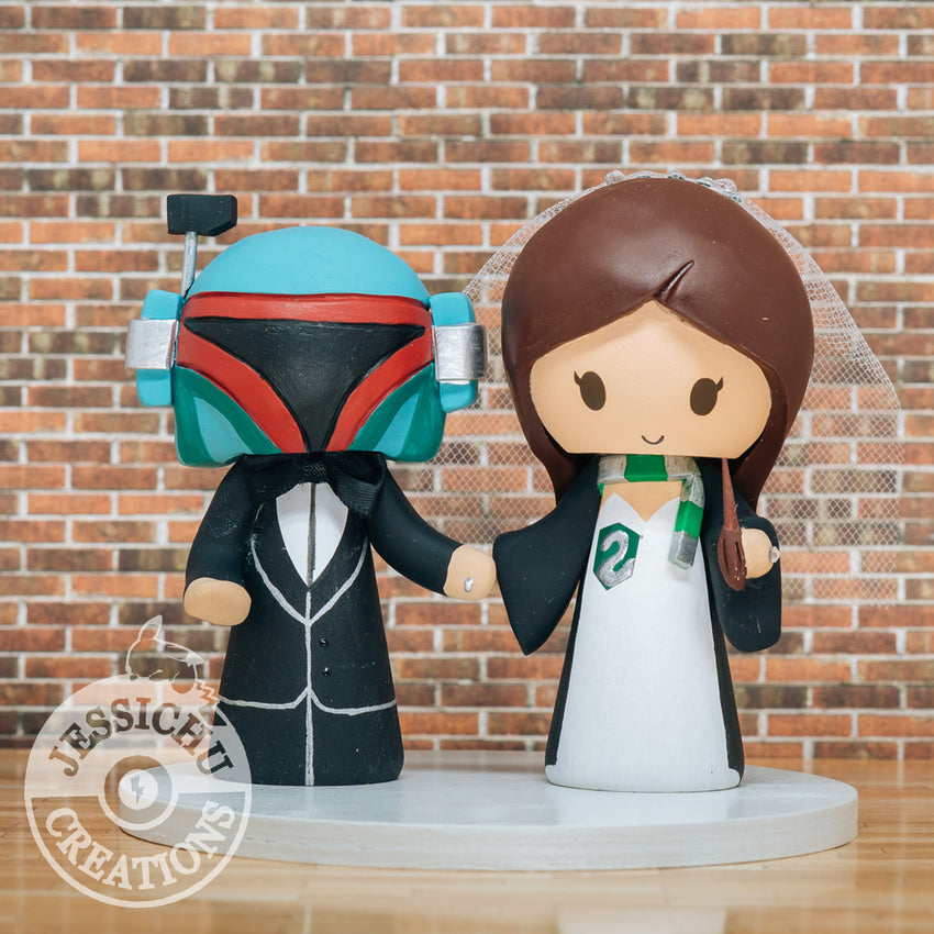 boba fett cake topper