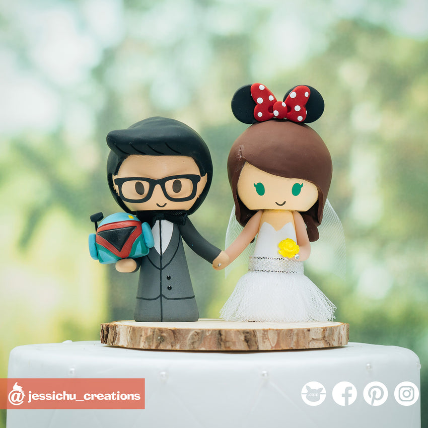 star wars wedding cake toppers