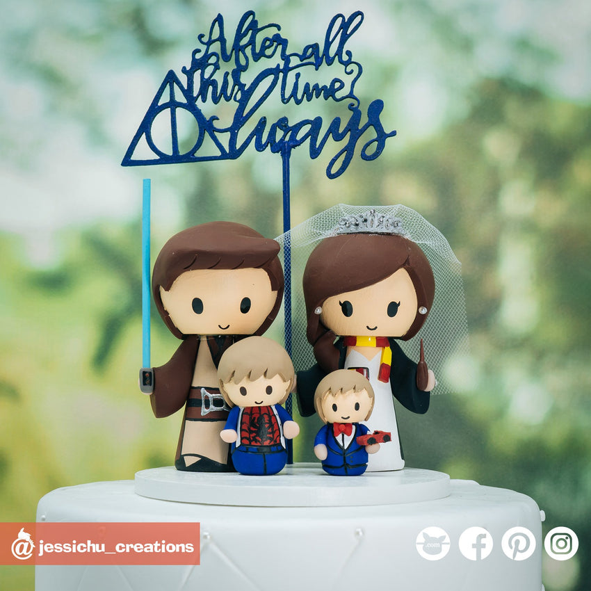 star wars wedding cake toppers