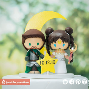 Wedding Cake Toppers Gallery   Jessichu Creations  Anime