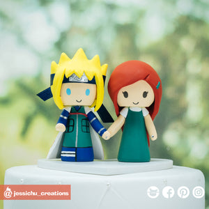 Buy Indian Wedding Cake Topper Anime Couple Bride and Groom Theme Online in  India  Etsy