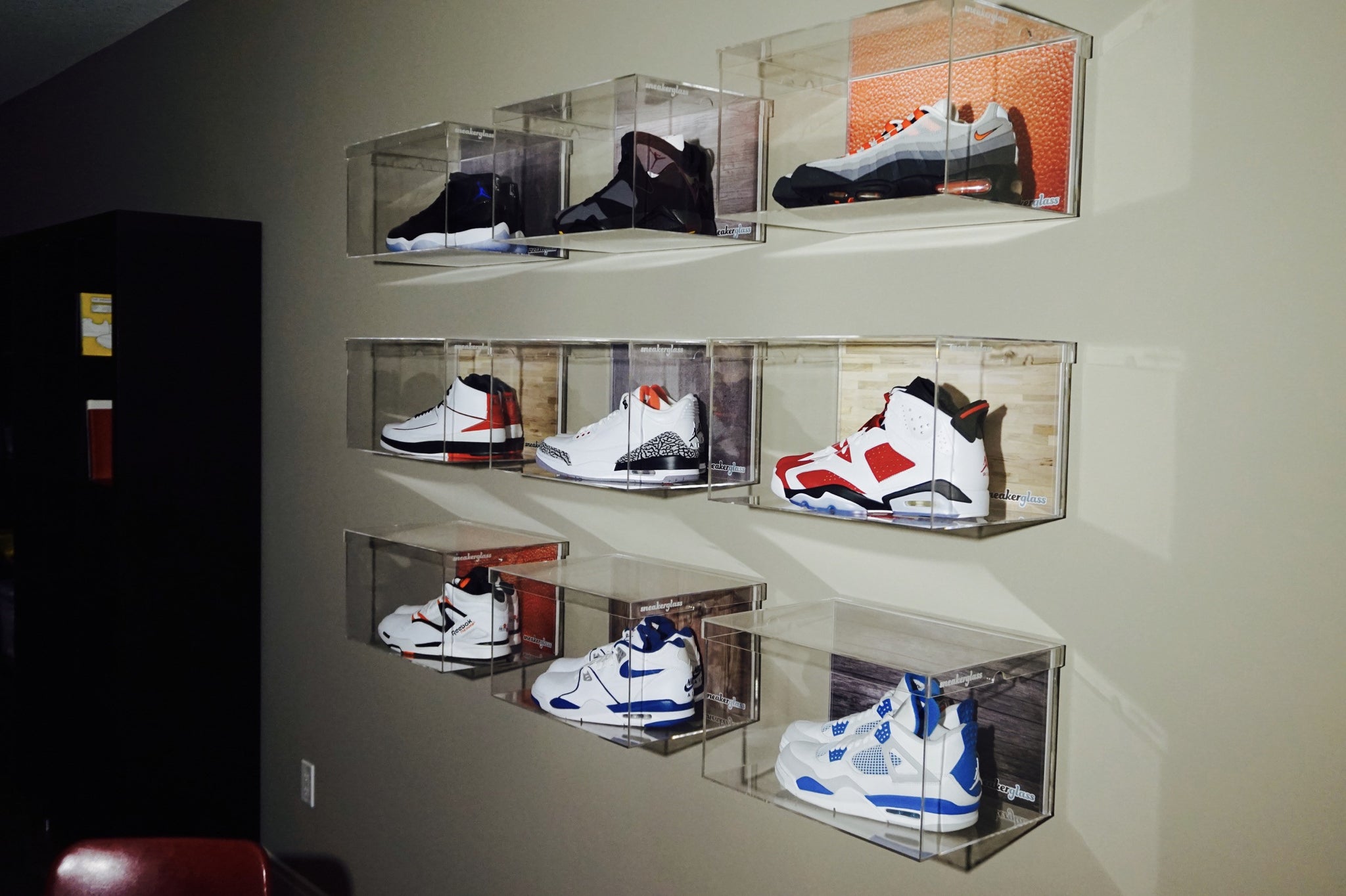 acrylic sneaker display box