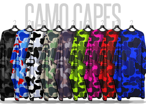 Camo Barber Capes