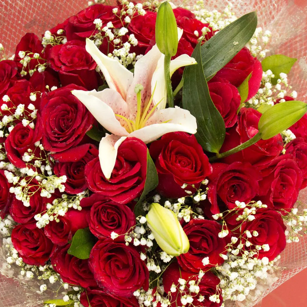 GRAND BOUQUET - RED ROSES