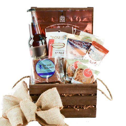 The Chocoholic Gift Basket - TCS Sentiments Express
