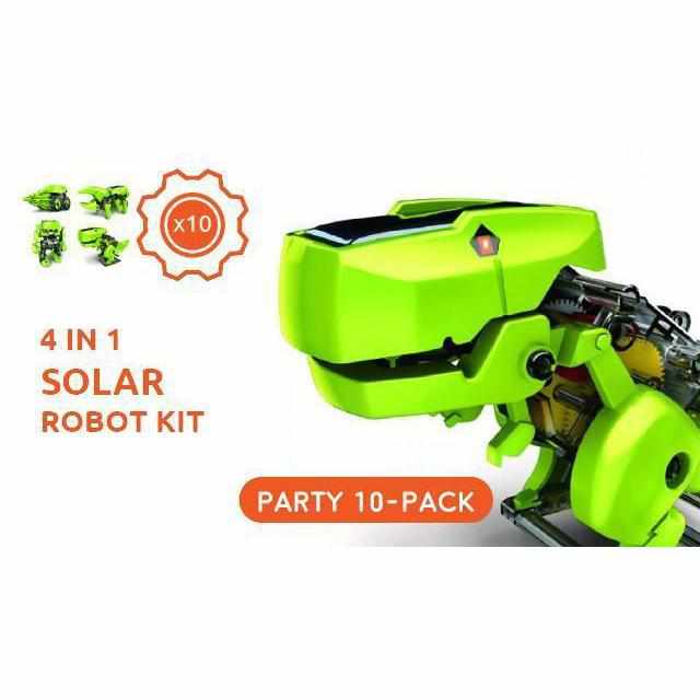 4 in 1 solar robot