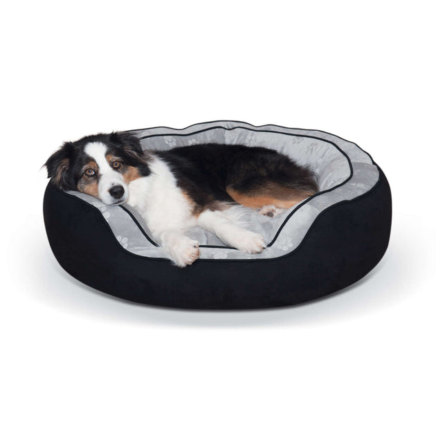 Round n' Plush Bolster Dog Bed – Pet 