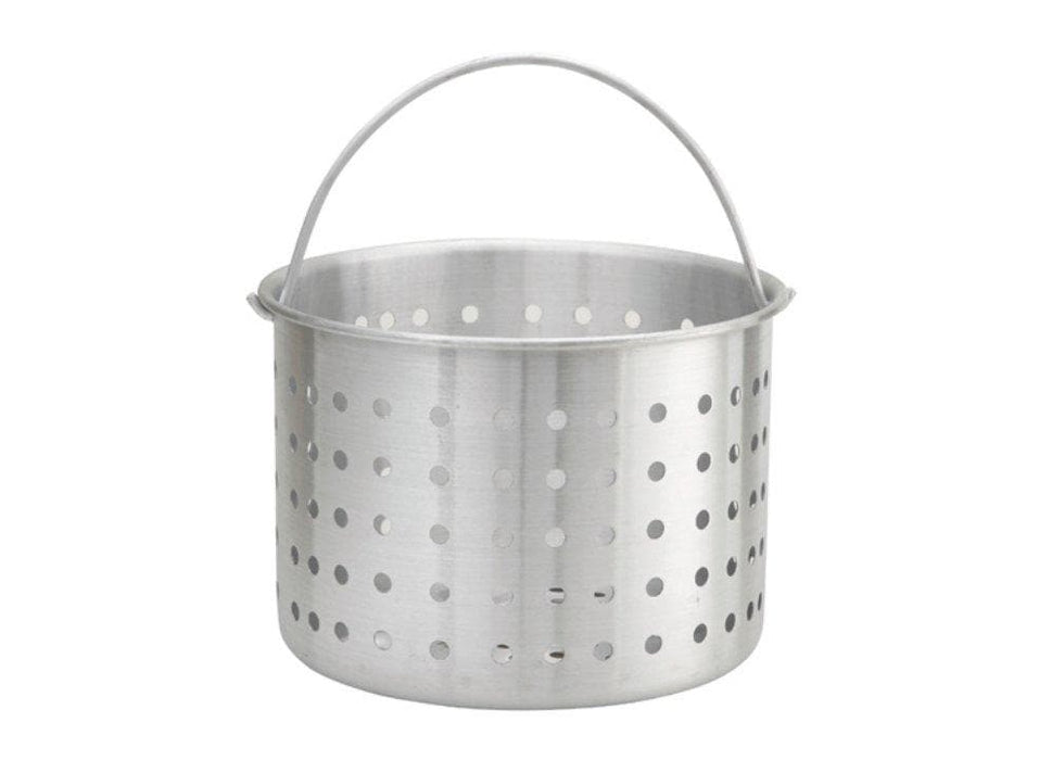 Winco Aluminum Stock Pot Steamer Basket - Various Sizes - Omni Food Equipment