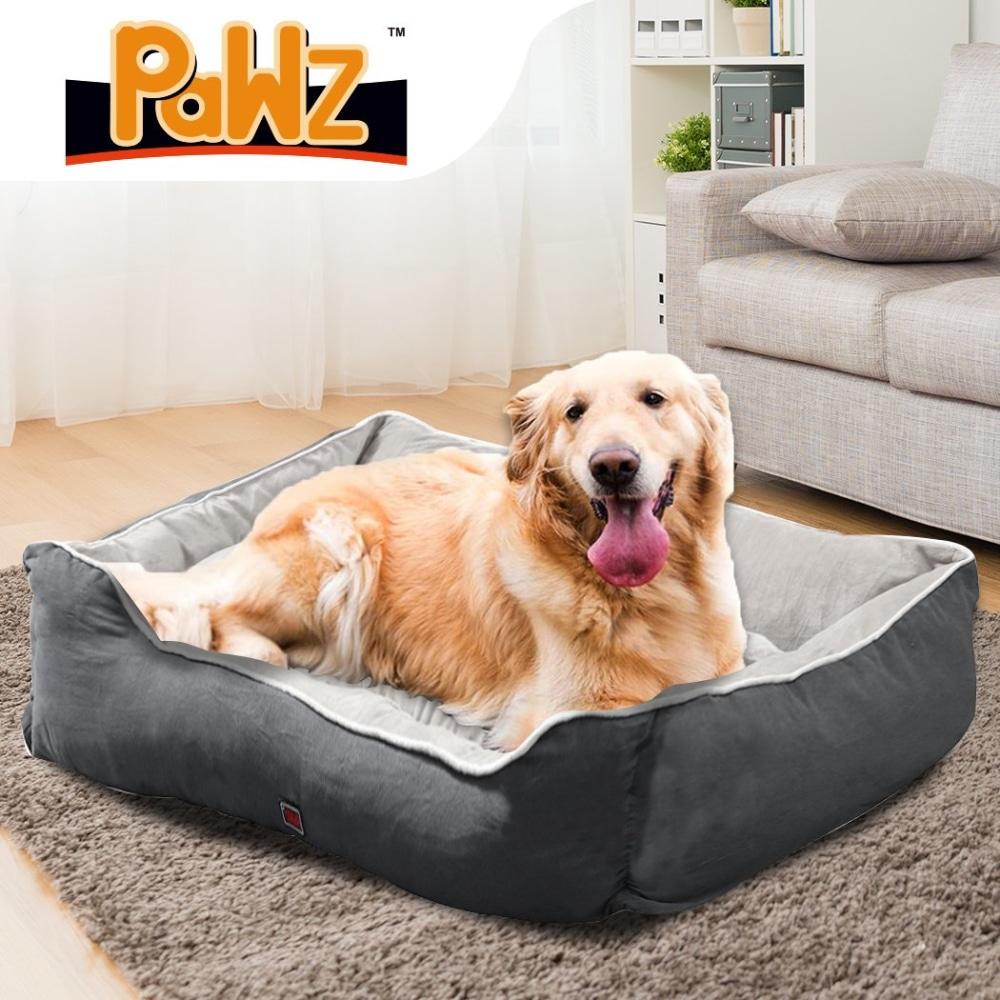 Pet Bed Mattress Dog Cat Pad Mat Puppy Cushion Soft Warm Washable 3XL Grey Supplies Fast shipping On sale