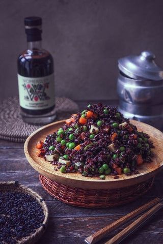 Black Venus Rice & Raspberry Balsamic Vinegar
