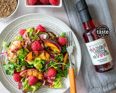 Womersley Raspberry Vinegar with Salad