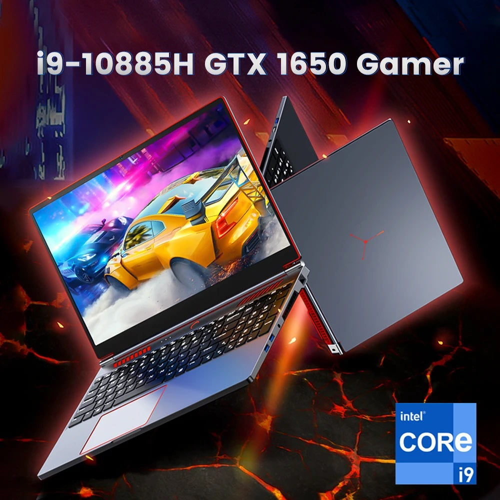 Topton i7-10870H i9-10885H 64GB RAM 4TB SSD 16.1 Inch Laptop