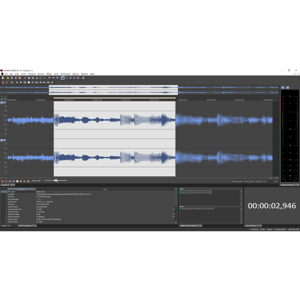 magix sound forge pro 14