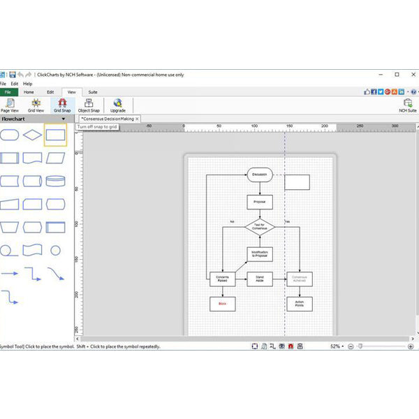 clickcharts nch software free