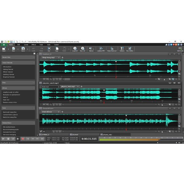 nch wavepad sound editor masters edition