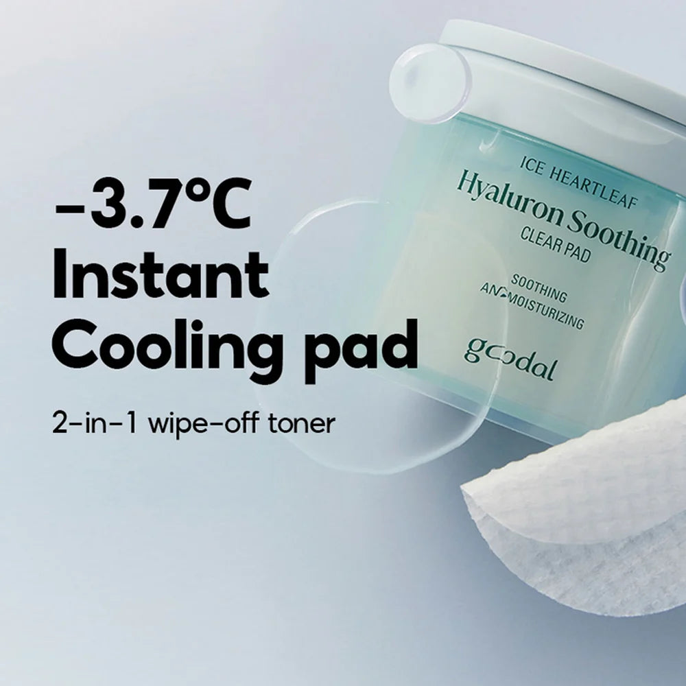 Heartleaf Hyaluron Soothing Clear Pad