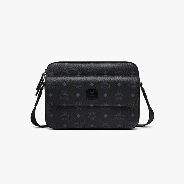 MCM Aren Maxi MN VI Small Crossbody Bag in Black xld – Oneness Boutique