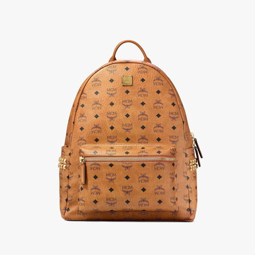 Mcm Stark 40 Visetos Backpack in Black