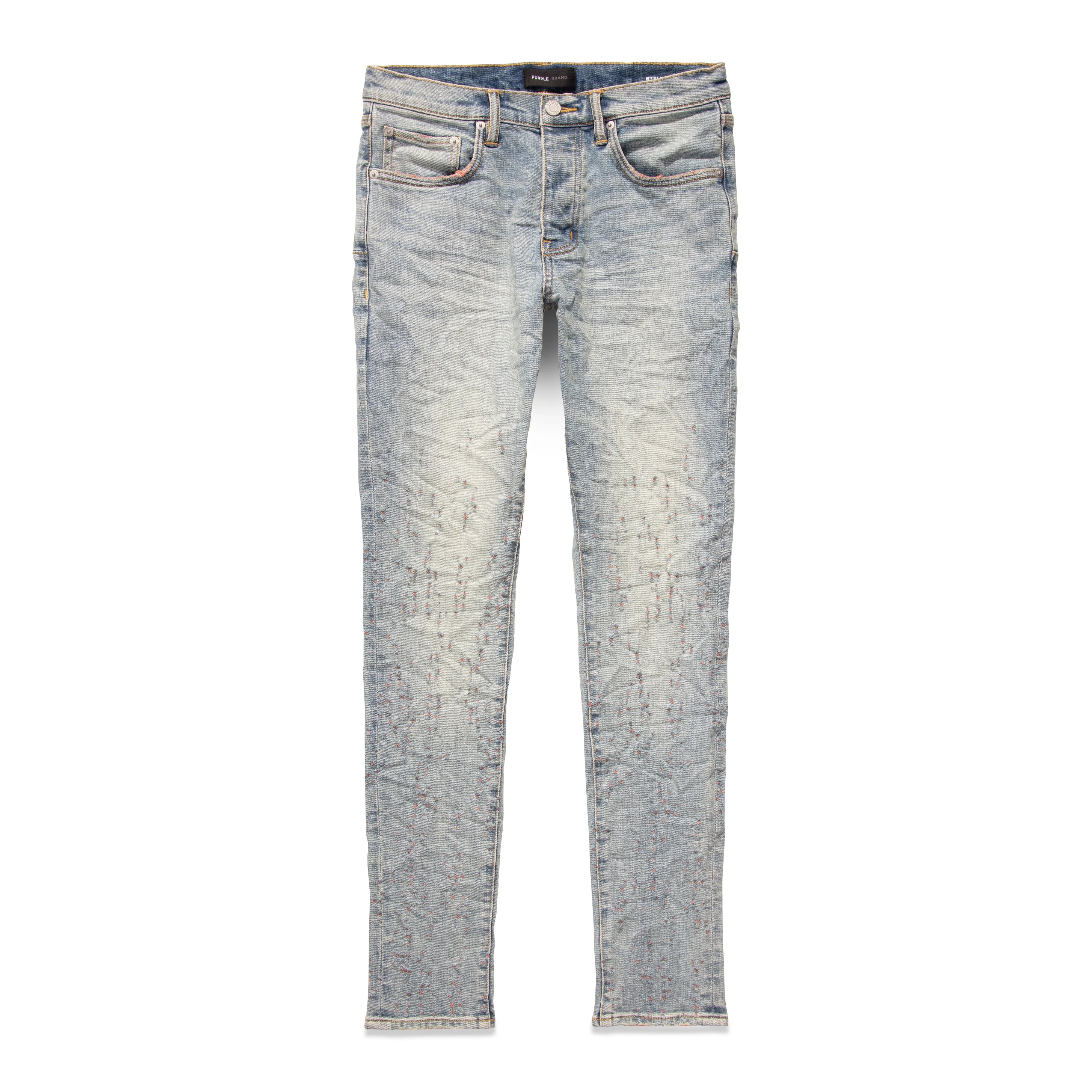 Purple Brand Jeans - Ripped Blue Patch - Indigo - P001 – Dabbous