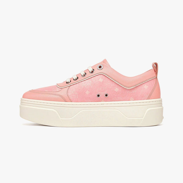 Women's MCM Skyward Monogram Platform Sneaker – Krush Clothing