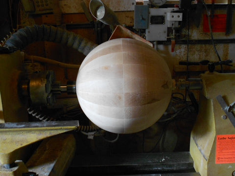 wood sphere