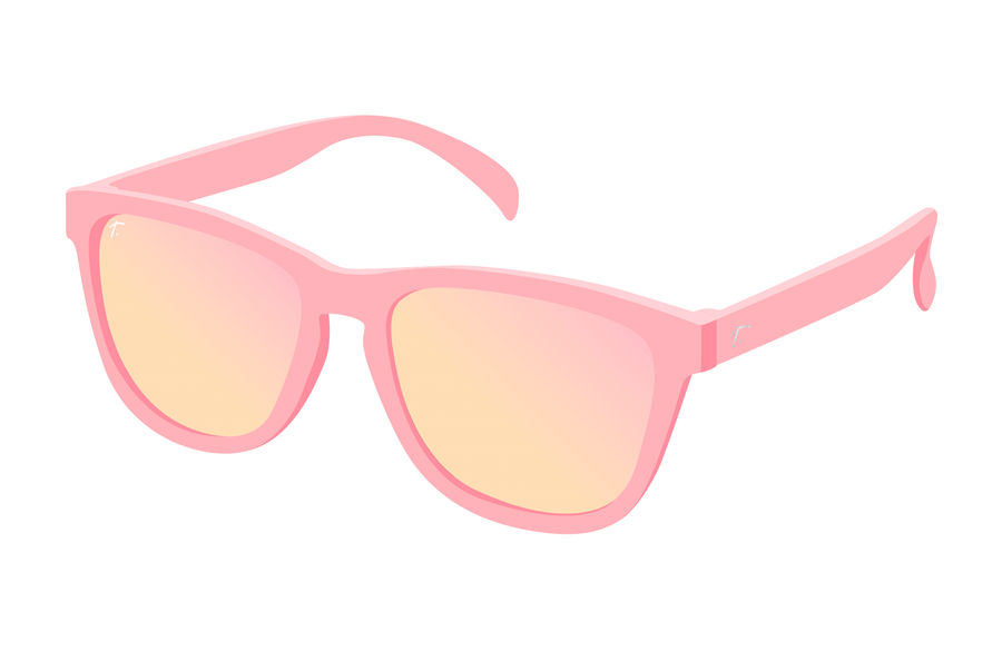 Blush running sunglasses for runners
