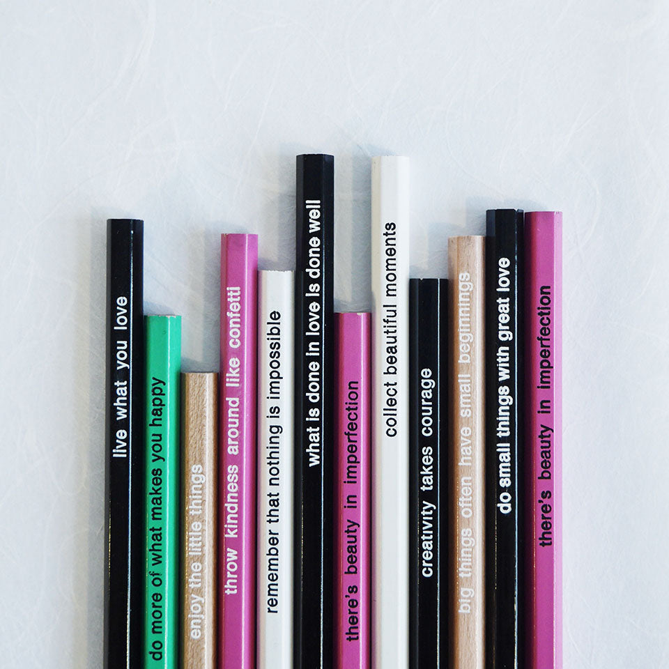 Quotable Pencils - Bundle of 5