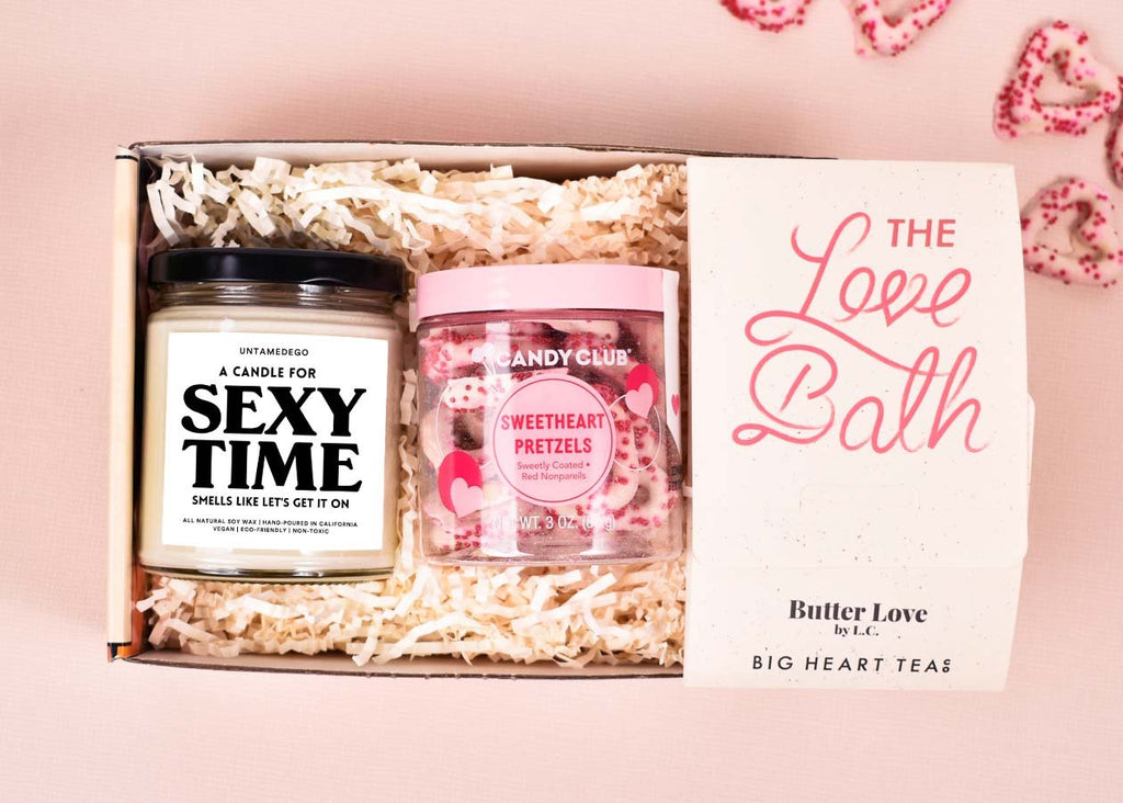 A Candle For Sexy Time Valentine's Day Gift Boxes - UntamedEgo LLC.