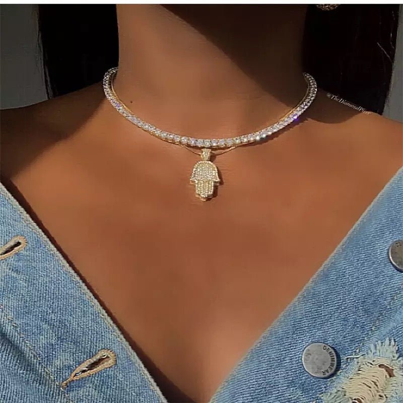 jewels, off, heart, chain, jewelry, necklace, gold, cute, jewelry, fuck you  necklace, fuck off, tumblr, necklace, heart jewelry, gold necklace, gold,  girly, style, small - Wheretoget