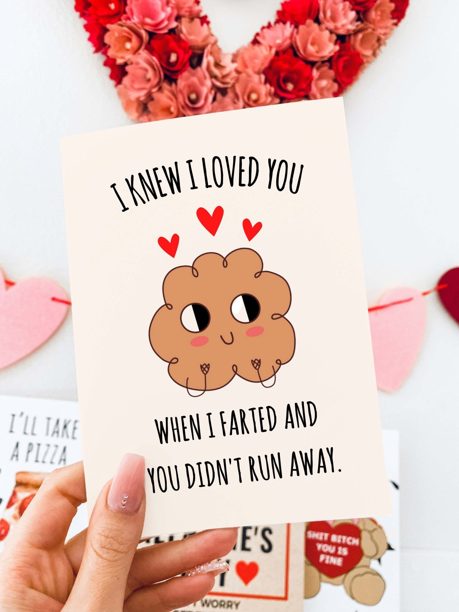 Love Every Bone In Your Body Pop-Up Penis Card - Toadly Poppin